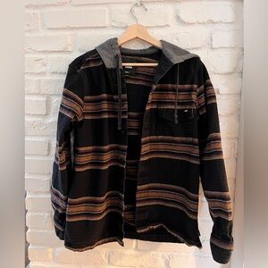 Vans hoodie shirt jacket